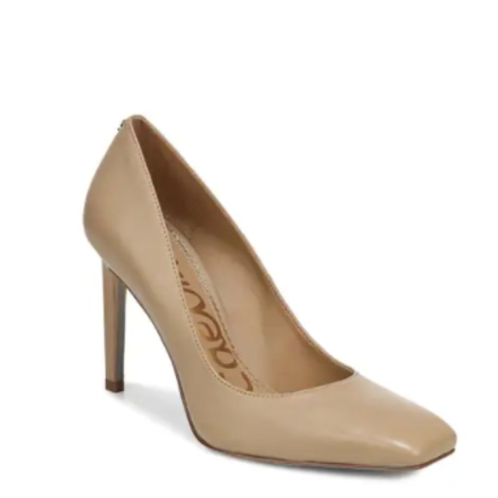 Sam Edelman Square Toe Beth Pump- Only worn twice!